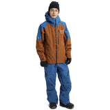 Burton Burton Men's [ak] Cyclic GORE-TEX 2L Jacket - Chestnut Brown / Blue Teal Chestnut Brown / Blue Teal L Mens Gore-Tex Jackets