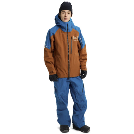 Burton Burton Men's [ak] Cyclic GORE-TEX 2L Jacket - Chestnut Brown / Blue Teal Chestnut Brown / Blue Teal L Mens Gore-Tex Jackets