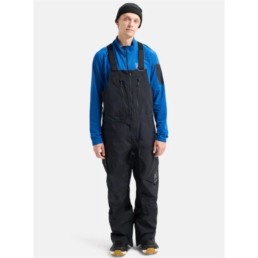 Burton Burton Men's [ak] Cyclic GORE-TEX Bib Pants - True Black True Black L Mens Gore-Tex Snowboard Pants