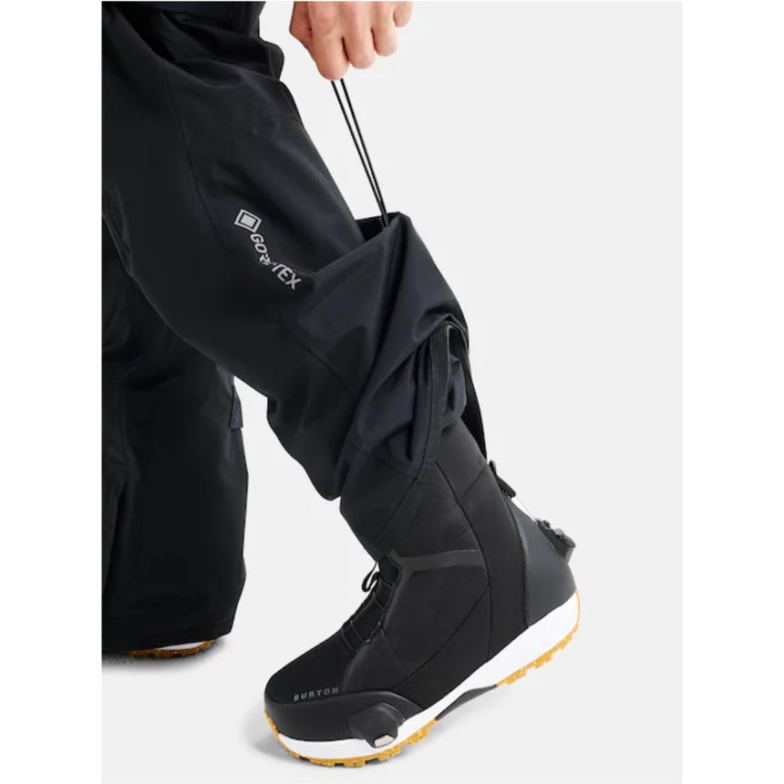Burton Burton Men's [ak] Cyclic GORE-TEX Bib Pants - True Black True Black L Mens Gore-Tex Snowboard Pants