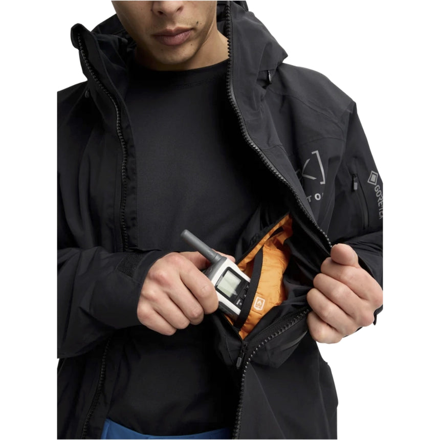 Burton Burton Men's [ak] Cyclic GORE‑TEX 2L Jacket - True Black True Black S Mens Gore-Tex Jackets