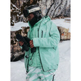 Burton Burton Men's [ak] Cyclic GORE‑TEX Jacket - Powder Mint Powder Mint L Mens Gore-Tex Jackets