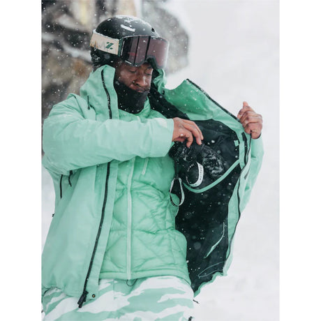 Burton Burton Men's [ak] Cyclic GORE‑TEX Jacket - Powder Mint Powder Mint L Mens Gore-Tex Jackets