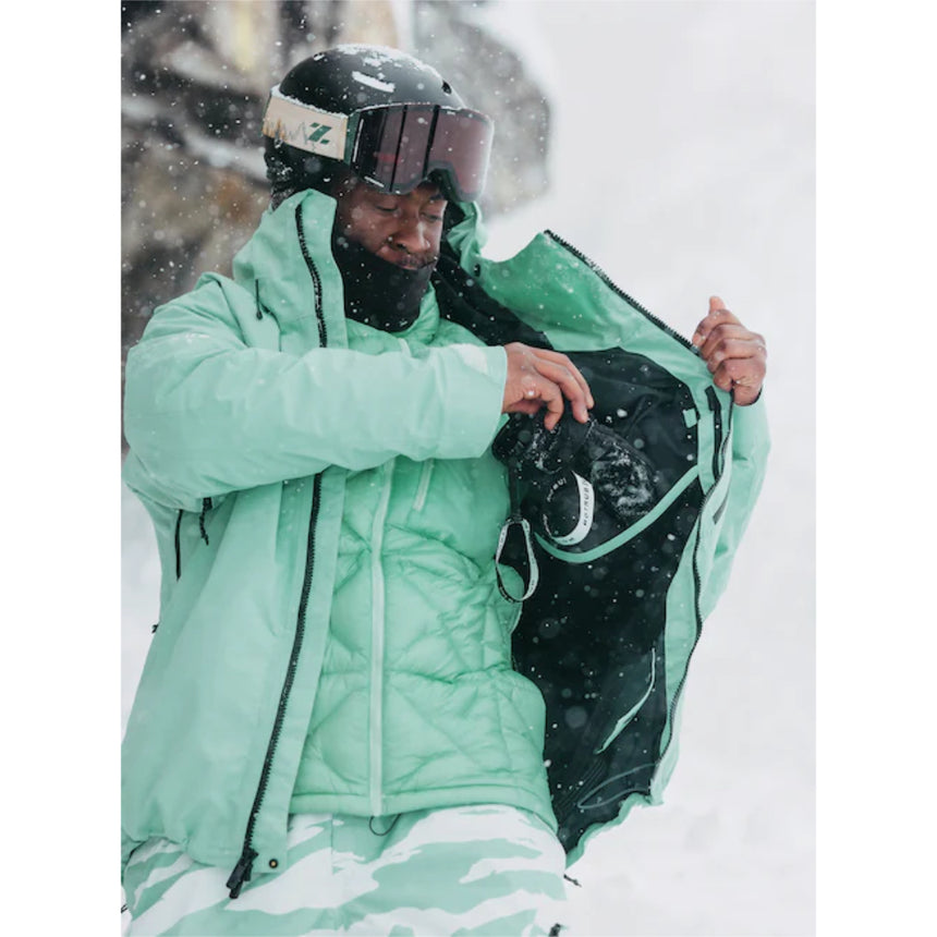 Burton Burton Men's [ak] Cyclic GORE‑TEX Jacket - Powder Mint Powder Mint L Mens Gore-Tex Jackets