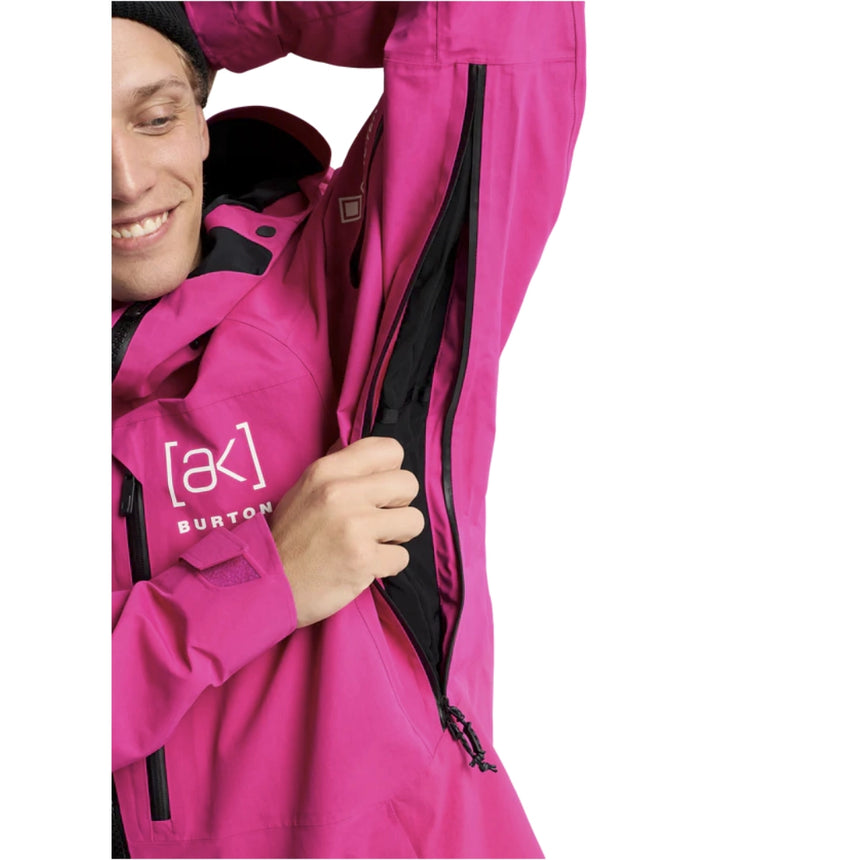 Burton Burton Men's [ak] Cyclic 2L GORE‑TEX Jacket - Very Berry Very Berry L Mens Gore-Tex Jackets