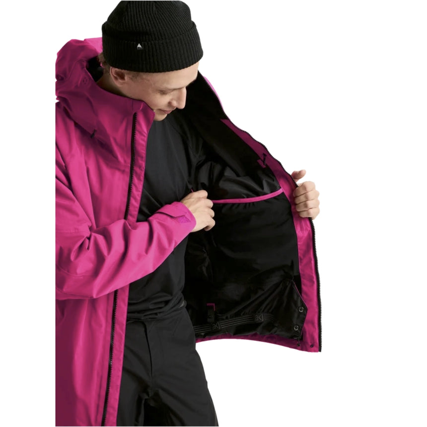 Burton Burton Men's [ak] Cyclic 2L GORE‑TEX Jacket - Very Berry Very Berry L Mens Gore-Tex Jackets