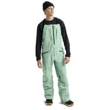 Burton Burton Men's [ak] Freebird GORE-TEX 3L Stretch Bib Pants - Soft Sage Soft Sage XL Mens Gore-Tex Snowboard Pants