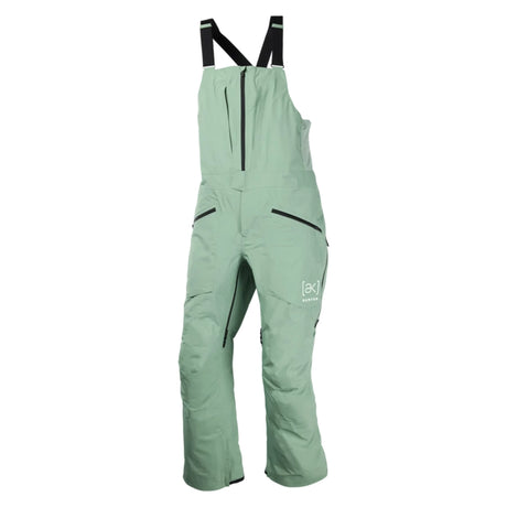 Burton Burton Men's [ak] Freebird GORE-TEX 3L Stretch Bib Pants - Soft Sage Soft Sage XL Mens Gore-Tex Snowboard Pants