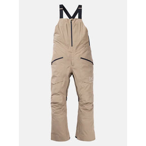 Burton Burton Men's [ak] Freebird GORE-TEX 3L Stretch Bib Pants - Summit Taupe Summit Taupe XS Mens Gore-Tex Snowboard Pants