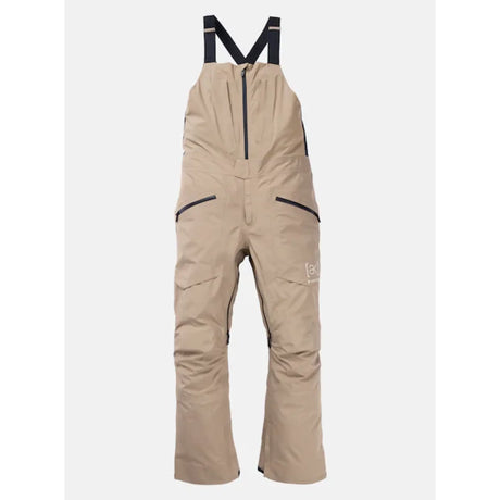 Burton Burton Men's [ak] Freebird GORE-TEX 3L Stretch Bib Pants - Summit Taupe Summit Taupe XS Mens Gore-Tex Snowboard Pants