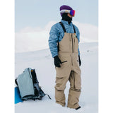 Burton Burton Men's [ak] Freebird GORE-TEX 3L Stretch Bib Pants - Summit Taupe Summit Taupe XS Mens Gore-Tex Snowboard Pants