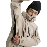 Burton Burton Men's [ak] Helitack GORE?TEX 2L Stretch Jacket - Summit Taupe Summit Taupe XS Mens Gore-Tex Jackets