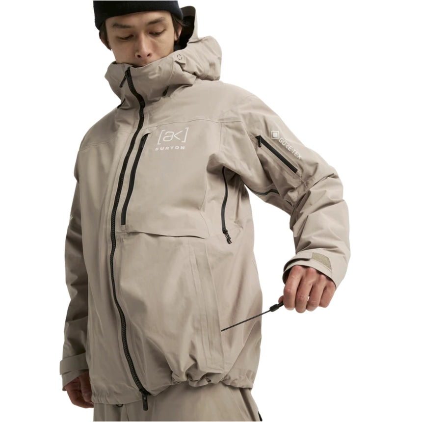 Burton Burton Men's [ak] Helitack GORE?TEX 2L Stretch Jacket - Summit Taupe Summit Taupe XS Mens Gore-Tex Jackets
