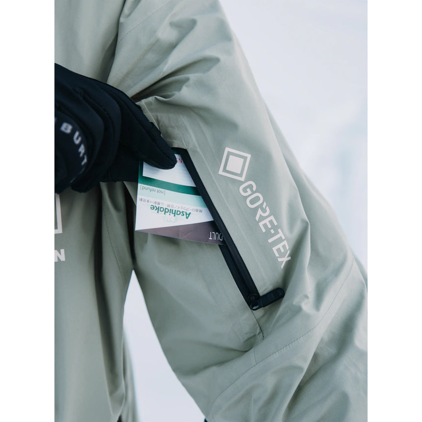 Burton Men's [ak] Hover GORE-TEX Stretch 3L Jacket - Petrol Green