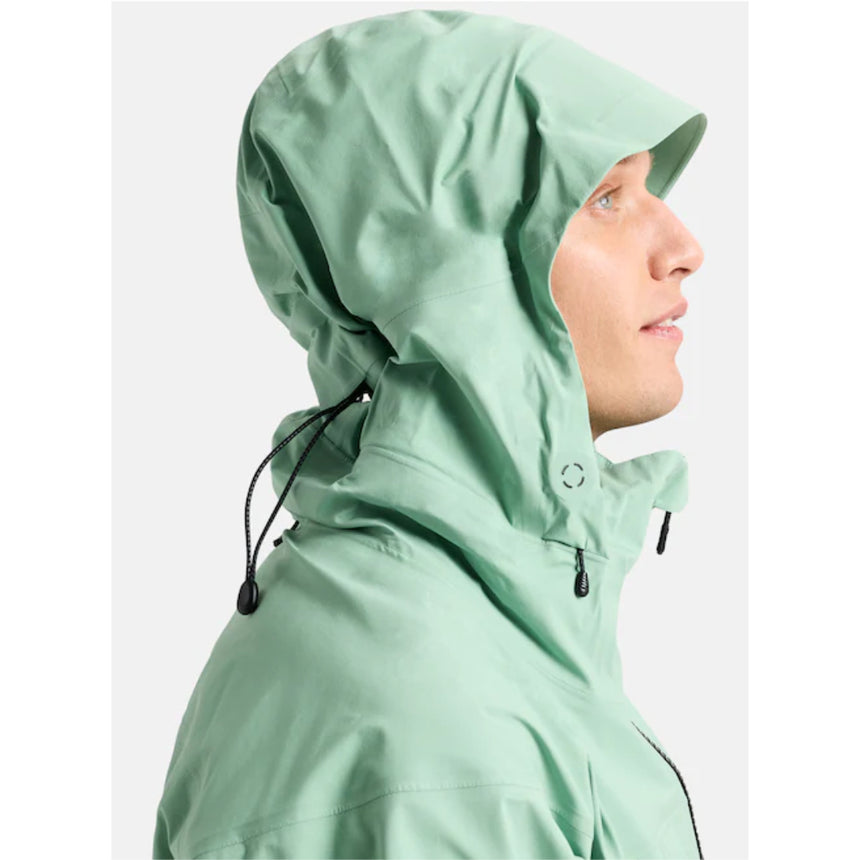 Burton Burton Men's [ak] Hover GORE‑TEX C-Knit 3L Stretch Jacket - Soft Sage Soft Sage L Mens Gore-Tex Jackets