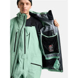 Burton Burton Men's [ak] Hover GORE‑TEX C-Knit 3L Stretch Jacket - Soft Sage Soft Sage L Mens Gore-Tex Jackets