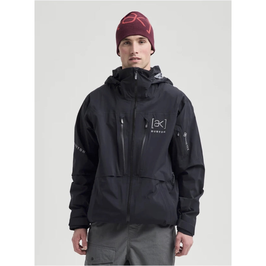 Burton Burton Men's [ak] Hover GORE‑TEX C-Knit 3L Stretch Jacket - True Black True Black XS Mens Gore-Tex Jackets