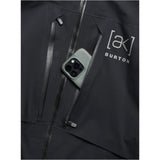 Burton Burton Men's [ak] Hover GORE‑TEX C-Knit 3L Stretch Jacket - True Black True Black XS Mens Gore-Tex Jackets