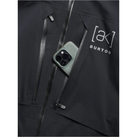 Burton Burton Men's [ak] Hover GORE‑TEX C-Knit 3L Stretch Jacket - True Black True Black XS Mens Gore-Tex Jackets