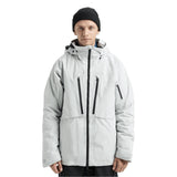 Burton Burton Men's [ak] LZ GORE-TEX 2L Down Jacket - GRAY CLOUD GRAY CLOUD L Mens Gore-Tex Jackets