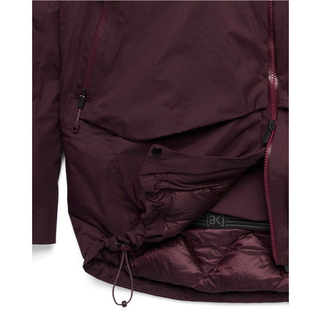Burton Burton Men's [ak] Swash Down Insulated GORE-TEX® 2L Jacket - Rum Raisin Rum Raisin M Mens Gore-Tex Jackets