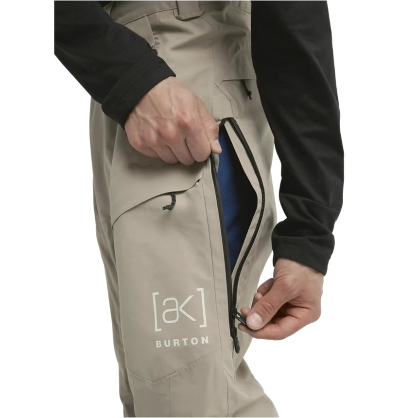 Burton Burton Men's [ak] Swash GORE-TEX 2L Pants - Summit Taupe Summit Taupe S Mens Gore-Tex Snowboard Pants