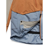 Burton Burton Men's [ak] Swash Synthetic Insulated GORE-TEX® 2L Jacket - Chinchilla Gray / Goldfish Orange / Airstream Blue Chinchilla Gray / Goldfish Orange / Airstream Blue S Mens Gore-Tex Jackets