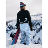 Burton Men's [ak] Tusk GORE-TEX 3L PRO Hi-Top Bib Pants - Dusty Blue