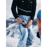 Burton Men's [ak] Tusk GORE-TEX 3L PRO Hi-Top Bib Pants - Dusty Blue