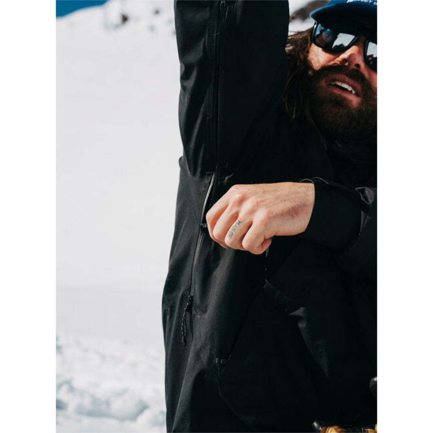 Burton Men's [ak] Tusk GORE-TEX 3L PRO Jacket - True Black