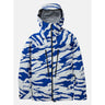 Burton Men's [ak] Tuvak GORE-TEX C-Knit 3L Jacket - Oversized Zebra Jake Blue