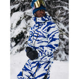 Burton Men's [ak] Tuvak GORE-TEX C-Knit 3L Jacket - Oversized Zebra Jake Blue