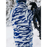 Burton Men's [ak] Tuvak GORE-TEX C-Knit 3L Jacket - Oversized Zebra Jake Blue