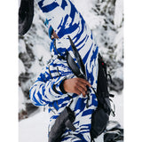 Burton Men's [ak] Tuvak GORE-TEX C-Knit 3L Jacket - Oversized Zebra Jake Blue