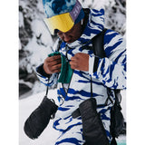 Burton Men's [ak] Tuvak GORE-TEX C-Knit 3L Jacket - Oversized Zebra Jake Blue