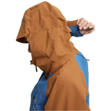 Burton Burton Men's [ak] Velocity GORE-TEX 2L Anorak Jacket - Blue Teal / Chestnut Brown Blue Teal / Chestnut Brown L Mens Gore-Tex Jackets