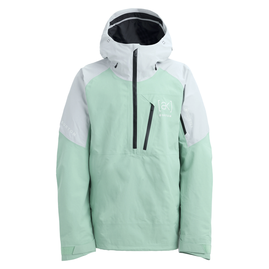 Burton Burton Men's [ak] Velocity GORE-TEX 2L Anorak Jacket - Soft Sage / Gray Cloud Soft Sage / Gray Cloud L Mens Gore-Tex Jackets