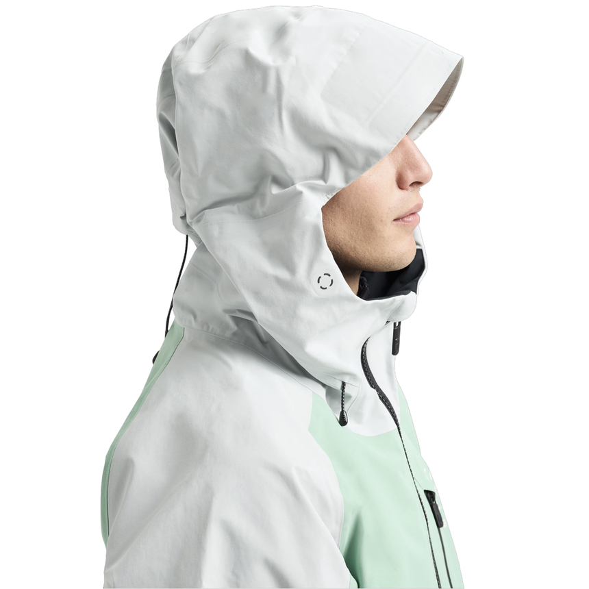 Burton Burton Men's [ak] Velocity GORE-TEX 2L Anorak Jacket - Soft Sage / Gray Cloud Soft Sage / Gray Cloud L Mens Gore-Tex Jackets