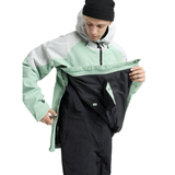 Burton Burton Men's [ak] Velocity GORE-TEX 2L Anorak Jacket - Soft Sage / Gray Cloud Soft Sage / Gray Cloud L Mens Gore-Tex Jackets