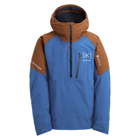 Burton Burton Men's [ak] Velocity GORE‑TEX 2L Anorak Jacket - Blue Teal/Chestnut Brown Blue Teal/Chestnut Brown S Mens Gore-Tex Jackets