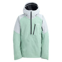 Burton Burton Men's [ak] Velocity GORE‑TEX 2L Anorak Jacket - Soft Sage/Gray Cloud Soft Sage/Gray Cloud S Mens Gore-Tex Jackets
