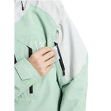 Burton Burton Men's [ak] Velocity GORE‑TEX 2L Anorak Jacket - Soft Sage/Gray Cloud Soft Sage/Gray Cloud S Mens Gore-Tex Jackets