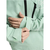 Burton Burton Men's [ak] Velocity GORE‑TEX 2L Anorak Jacket - Soft Sage/Gray Cloud Soft Sage/Gray Cloud S Mens Gore-Tex Jackets