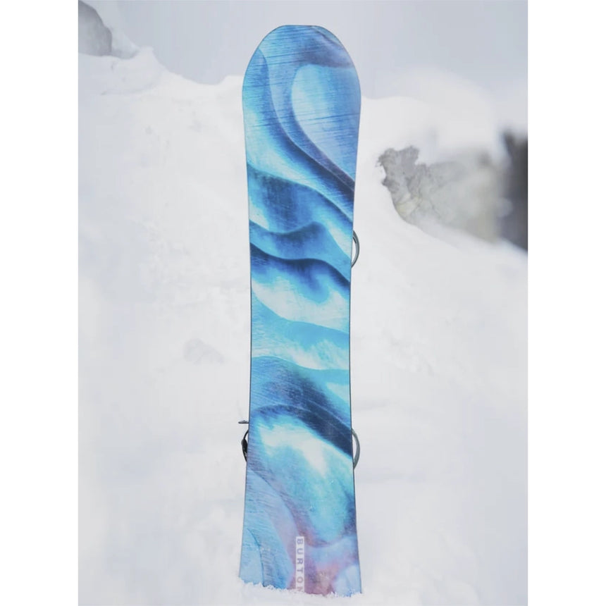 Burton Burton Mystery Deep Thinker Camber Snowboard Wide - Graphic Graphic 160W Mens Snowboards