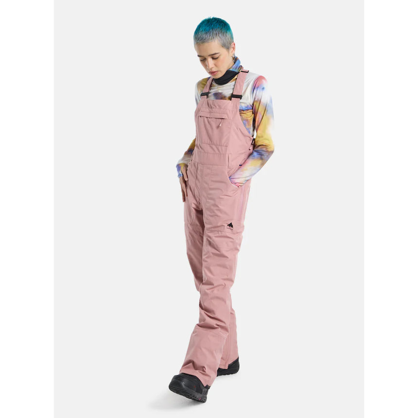 Burton Women's Avalon GORE-TEX 2L Bib Pants - Powder Blush