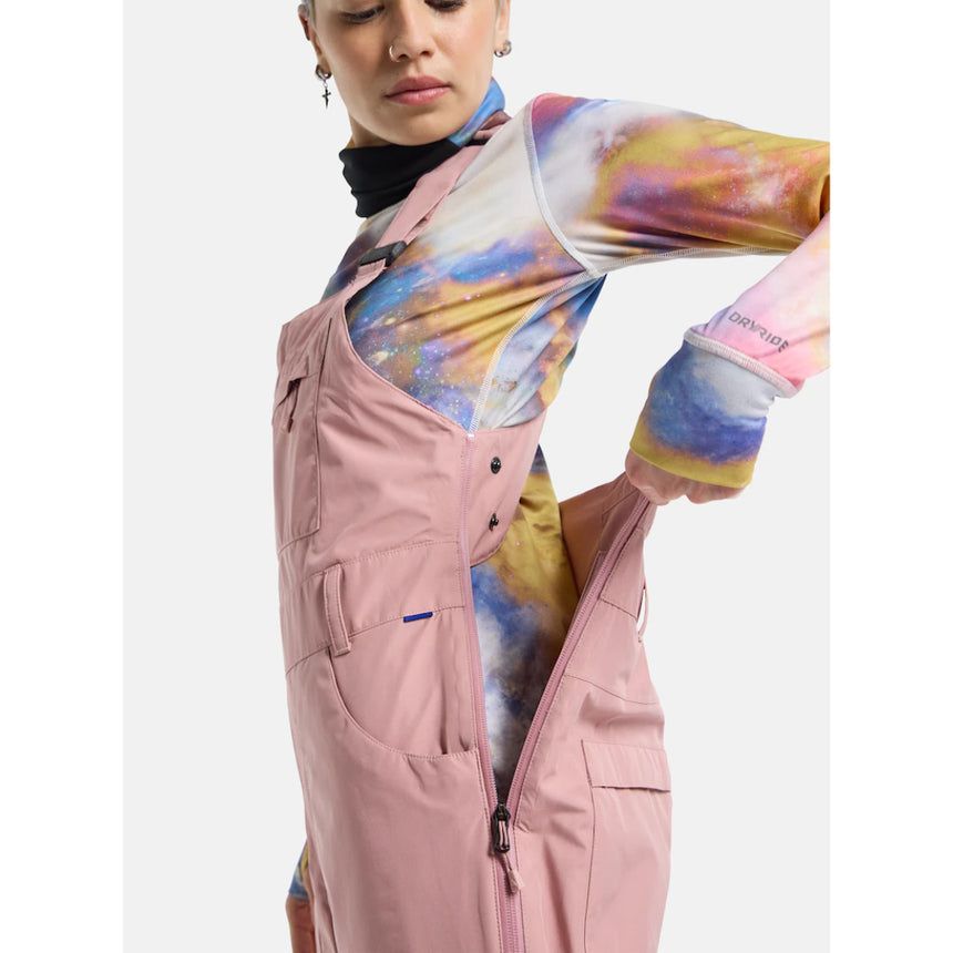 Burton Women's Avalon GORE-TEX 2L Bib Pants - Powder Blush