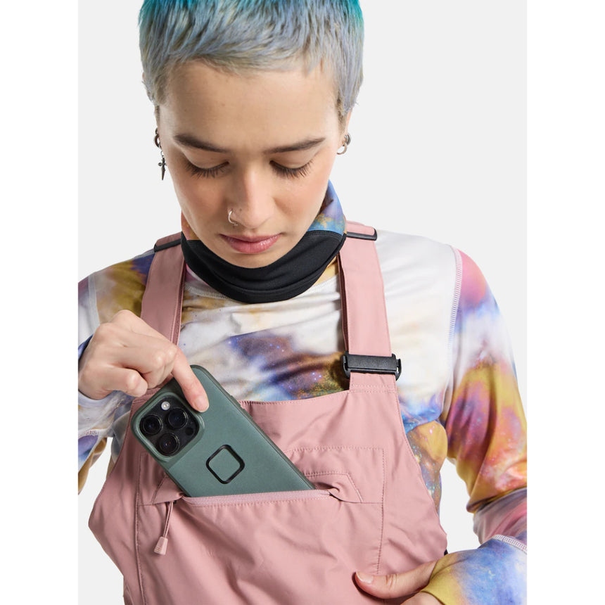 Burton Women's Avalon GORE-TEX 2L Bib Pants - Powder Blush