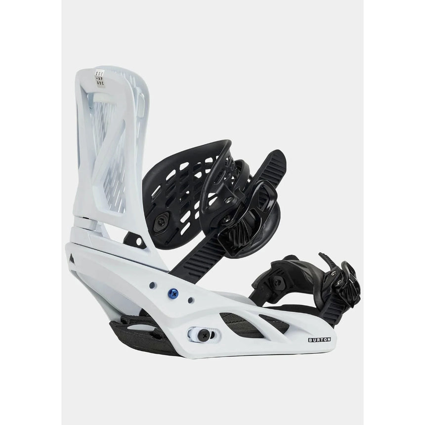Burton Burton Women's Escapade Re:Flex Snowboard Bindings - White White S Womens Snowboard Bindings