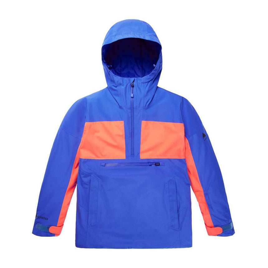 Burton Women's Pillowline GORE-TEX 2L Anorak Jacket -Amparo Blue / Tetra Orange