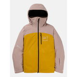 Burton Women's [ak] Embark GORE-TEX 2L Jacket - Shadow Pink/Golden Rod